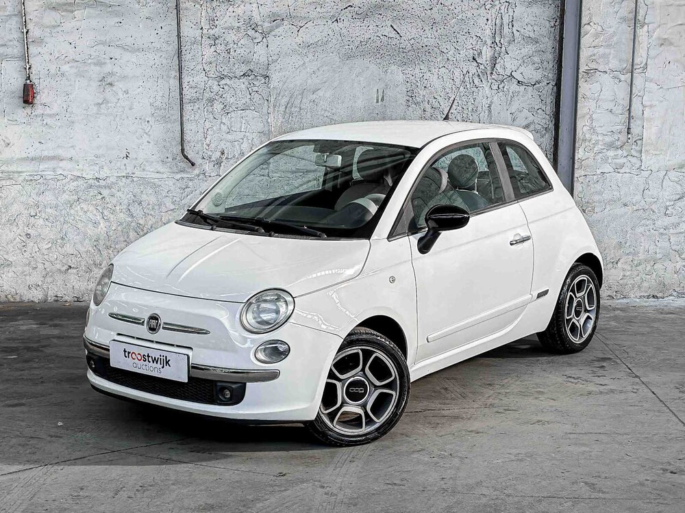 Fiat 500 1.2 Naked 69pk 2008, 25-LGP-8