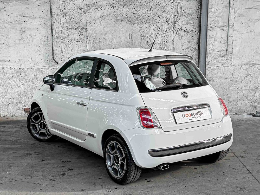 Fiat 500 1.2 Naked 69pk 2008, 25-LGP-8