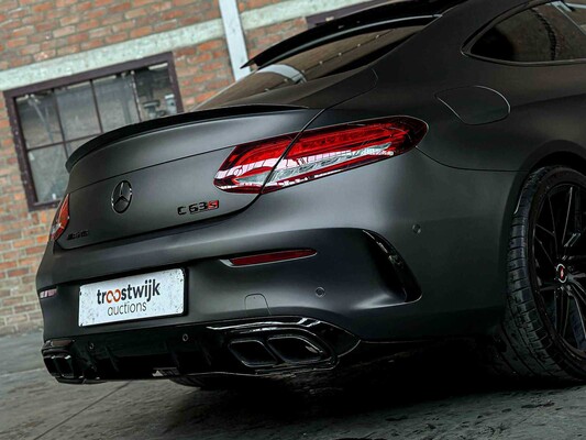 Mercedes-Benz C63s AMG 4.0 V8 Premium Plus Pack 510hp 2020 C-class Coupe, Z-558-GX
