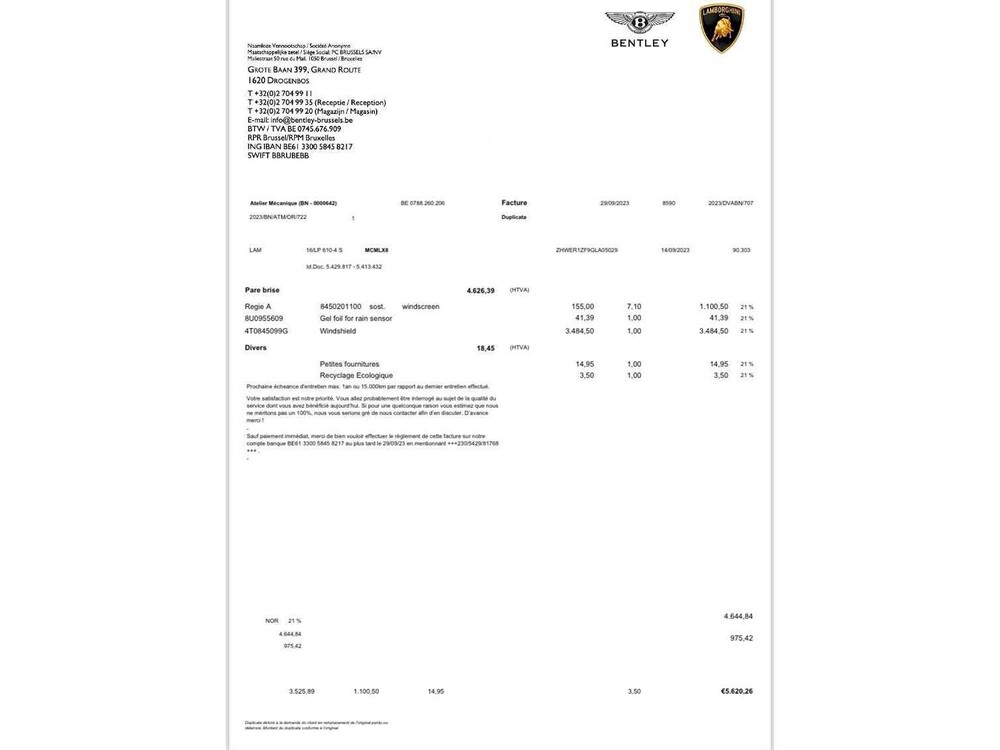 Lamborghini Huracan Spyder 5.2L V10 LP610-4 610hp 2016