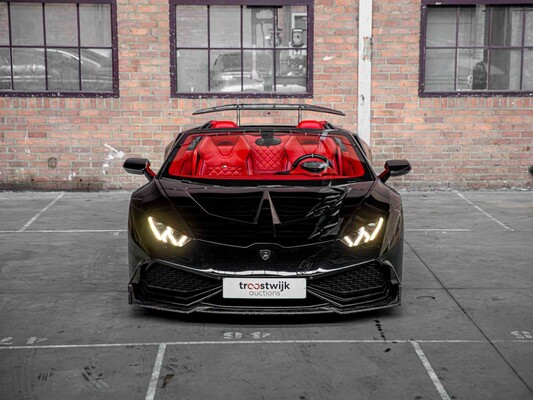 Lamborghini Huracan Spyder 5.2L V10 LP610-4 610pk 2016
