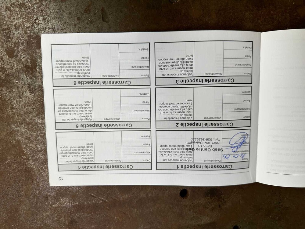 Saab 9-3 Sport Limousine 1.8 Optik 122PS 2004 ORIG-NL, 26-NR-NX