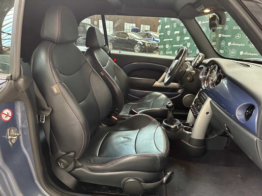 Mini Cooper Cabriolet 1.6 Pepper 116pk 2004, J-569-ZS