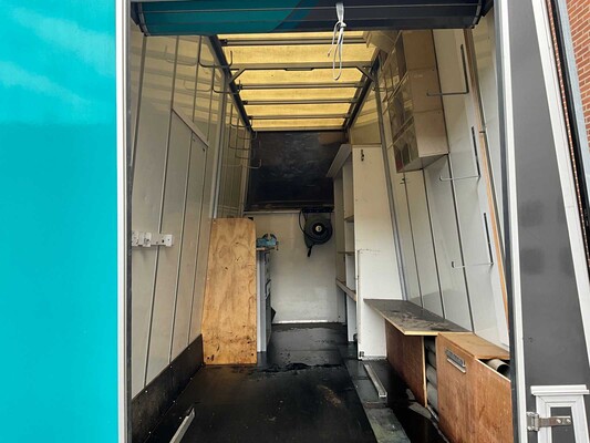 Iveco 50-C17 Glasvrachtwagen met werkplaatsinrichting en glasrestelen (elektrisch afsluitbaar) 185996km Bouwjaar: 2016, 34-BHD-8