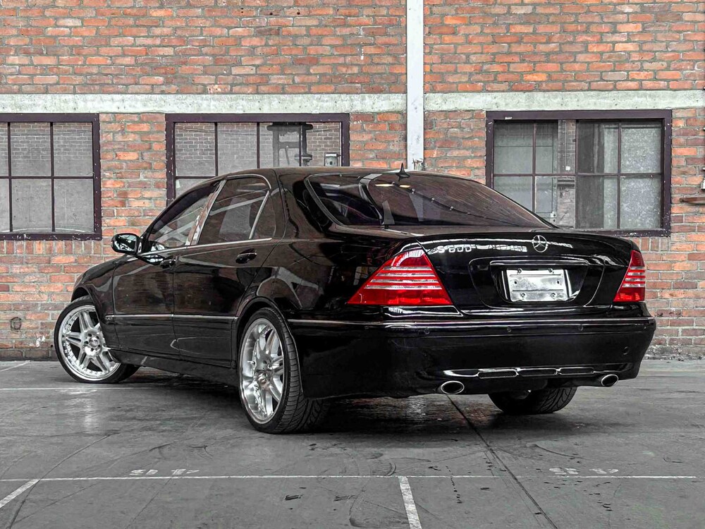 Mercedes-Benz S600 Lang 5.8 V12 367pk 2002 -Youngtimer- S-Klasse