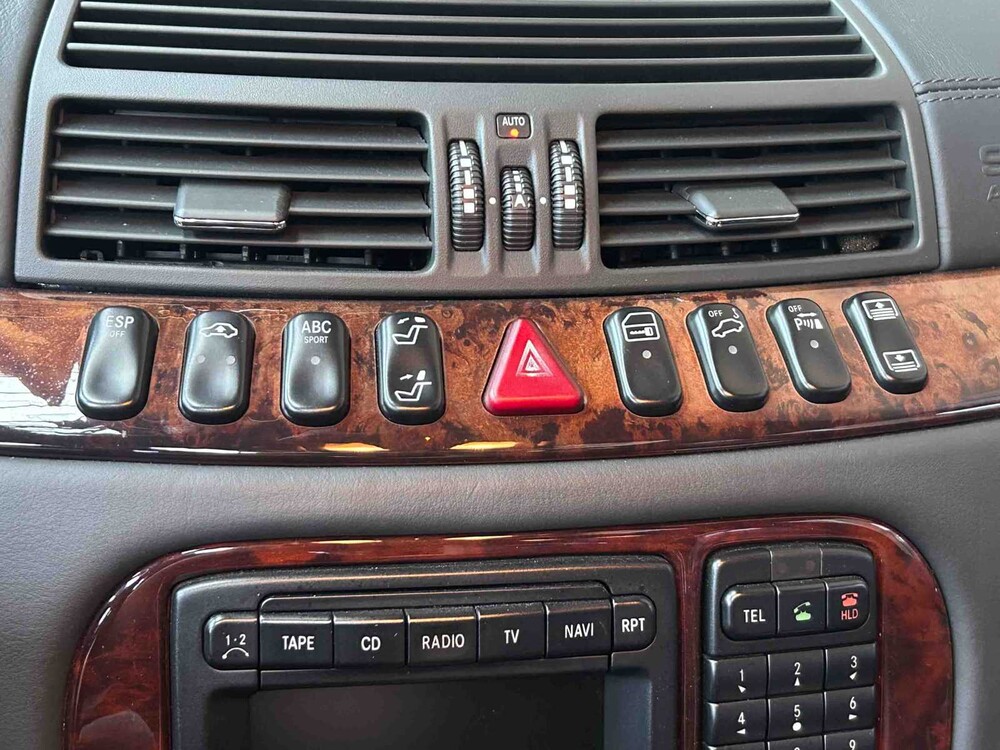 Mercedes-Benz S600 Lang 5.8 V12 367pk 2002 -Youngtimer- S-Klasse