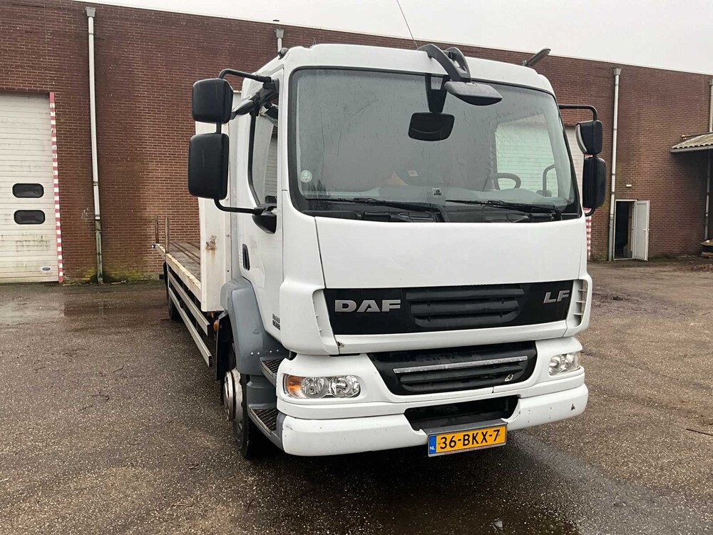 DAF FA LF 55.220 LKW mit offener Ladefläche 805x250cm (2007), 36-BKX-7