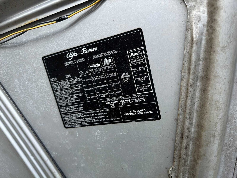 Alfa Romeo Spider 2.0 1987