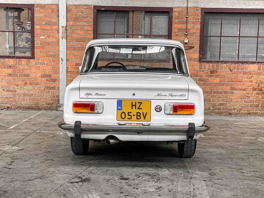 Alfa Romeo Giulia Nuova Super 1600 1.6 1979 (Origineel-NL + 3e eigenaar), HZ-05-BV