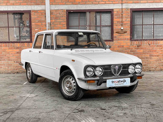 Alfa Romeo Giulia Nuova Super 1600 1.6 1979 (Original-NL + 3rd owner), HZ-05-BV
