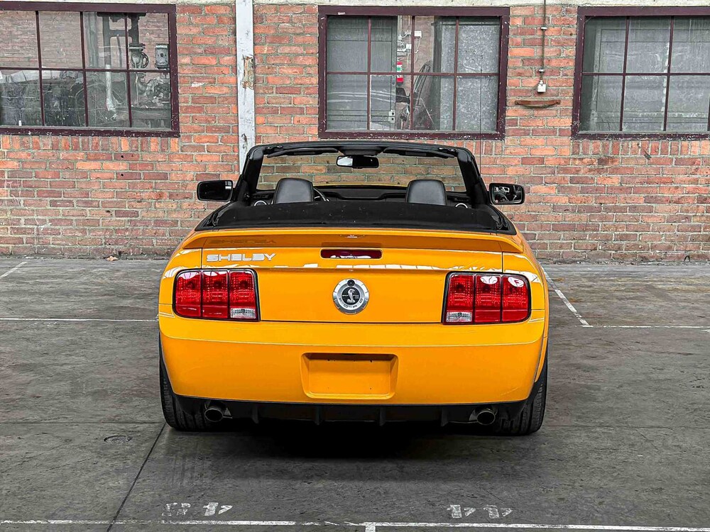 Ford Mustang Shelby GT500 5.4 V8 500PS Cabriolet 2007 (27.000 KM) Youngtimer