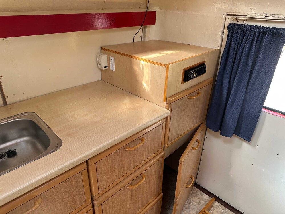 Opel Blitz 1.75 T BE Bolkop 2.5 L55-09590L Wohnmobil (Feuerwehrauto) 1955, 61-TB-40