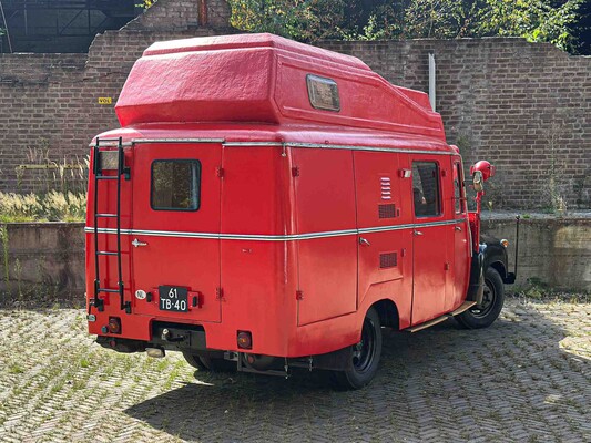 Opel Blitz 1.75 T BE Bolkop 2,5 L55-09590L Camper (Brandweerwagen) 1955, 61-TB-40