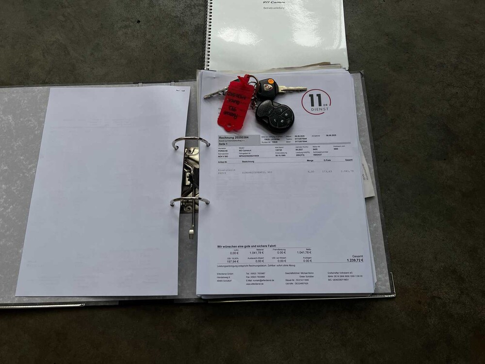 Porsche 911 Carrera 4 993 Coupe (SCHALTGETRIEBE) 272PS 1995 Youngtimer