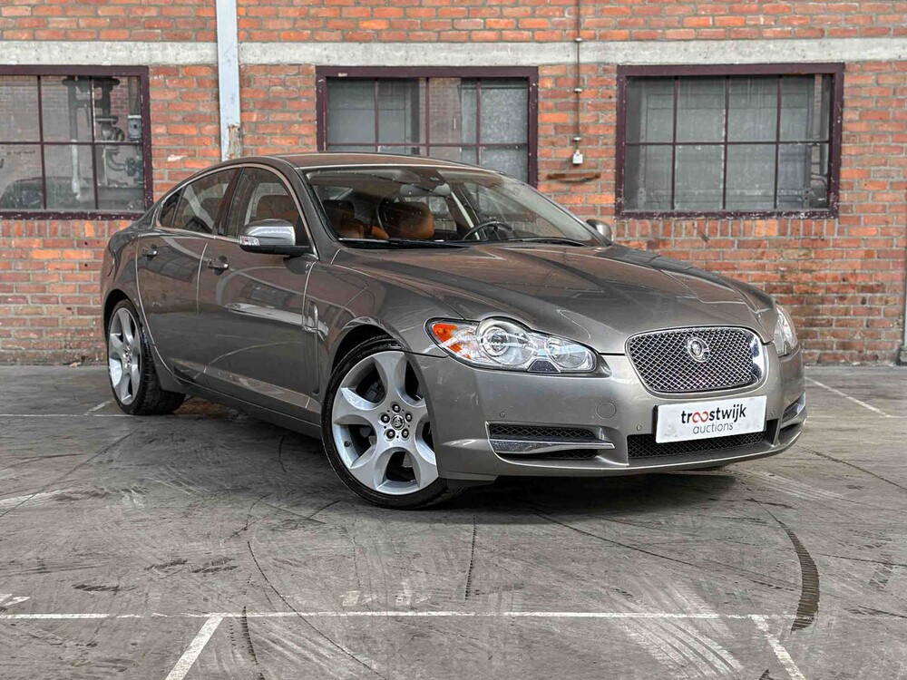 Jaguar XF SV8 4.2 Kompressor 416PS 2008 (Original-NL), 31-ZL-GR Youngtimer