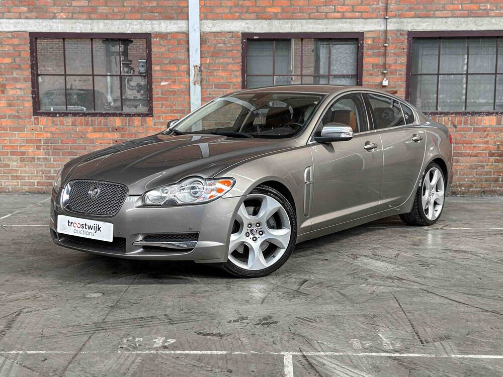 Jaguar XF SV8 4.2 Kompressor 416PS 2008 (Original-NL), 31-ZL-GR Youngtimer