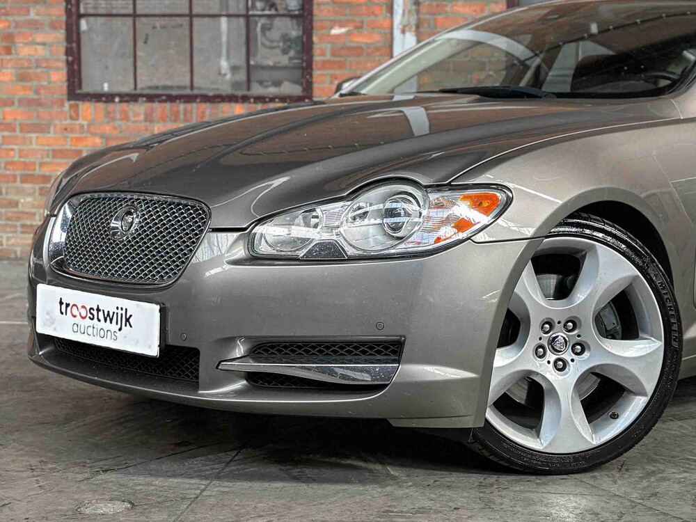 Jaguar XF SV8 4.2 Kompressor 416PS 2008 (Original-NL), 31-ZL-GR Youngtimer