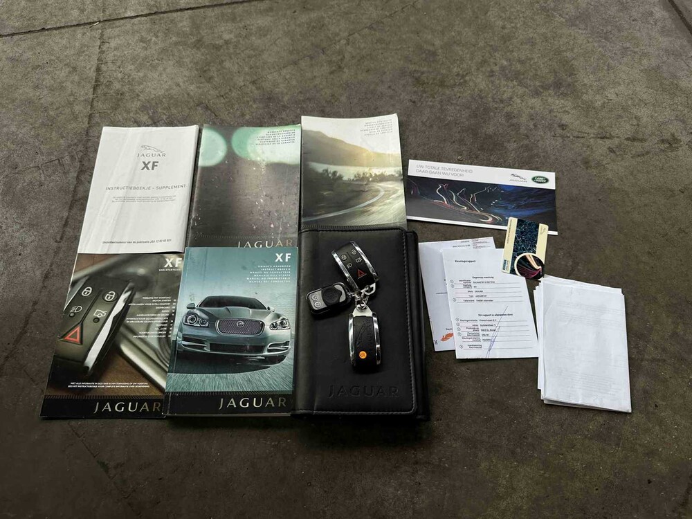 Jaguar XF SV8 4.2 Kompressor 416PS 2008 (Original-NL), 31-ZL-GR Youngtimer
