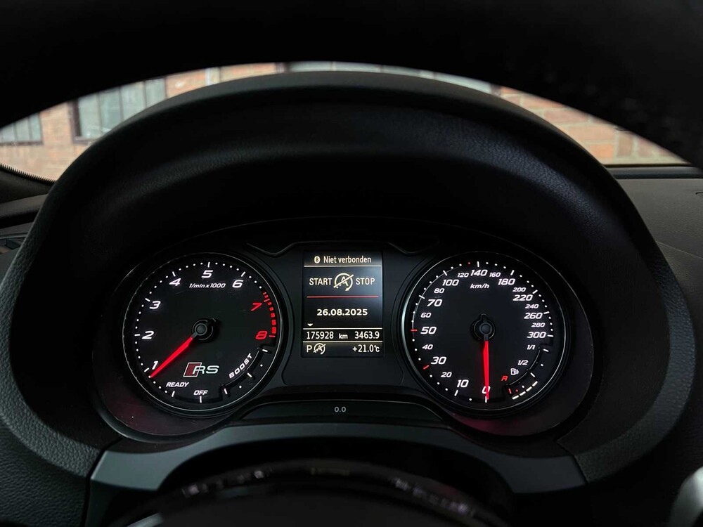 Audi RS3 Sportback 2.5 TFSI Quattro Pro Line Plus 367PS 2015, TG-895-F