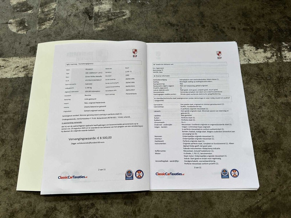 Peugeot 306 Cabriolet 1.8 101pk 1995, LJ-RF-72