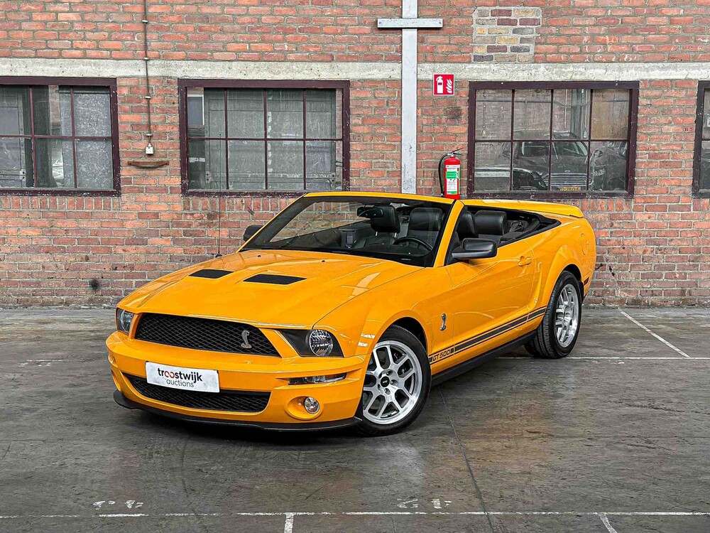 Ford Mustang Shelby GT500 5.4 V8 500pk Cabriolet 2007 (27.000 KM) Youngtimer