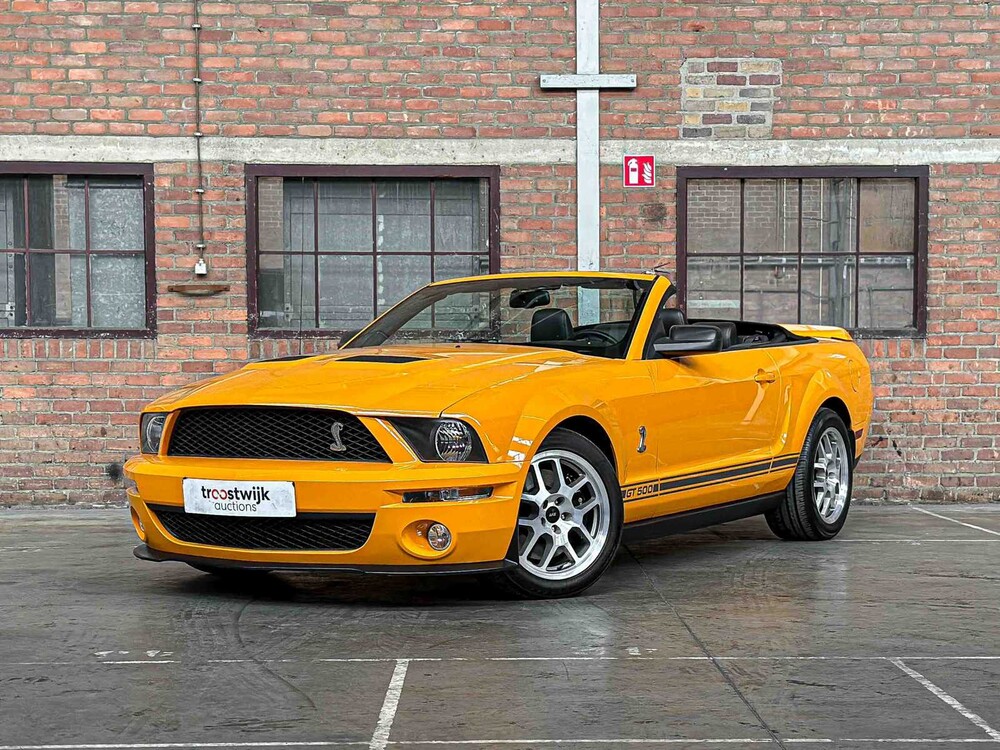 Ford Mustang Shelby GT500 5.4 V8 500pk Cabriolet 2007 (27.000 KM) Youngtimer