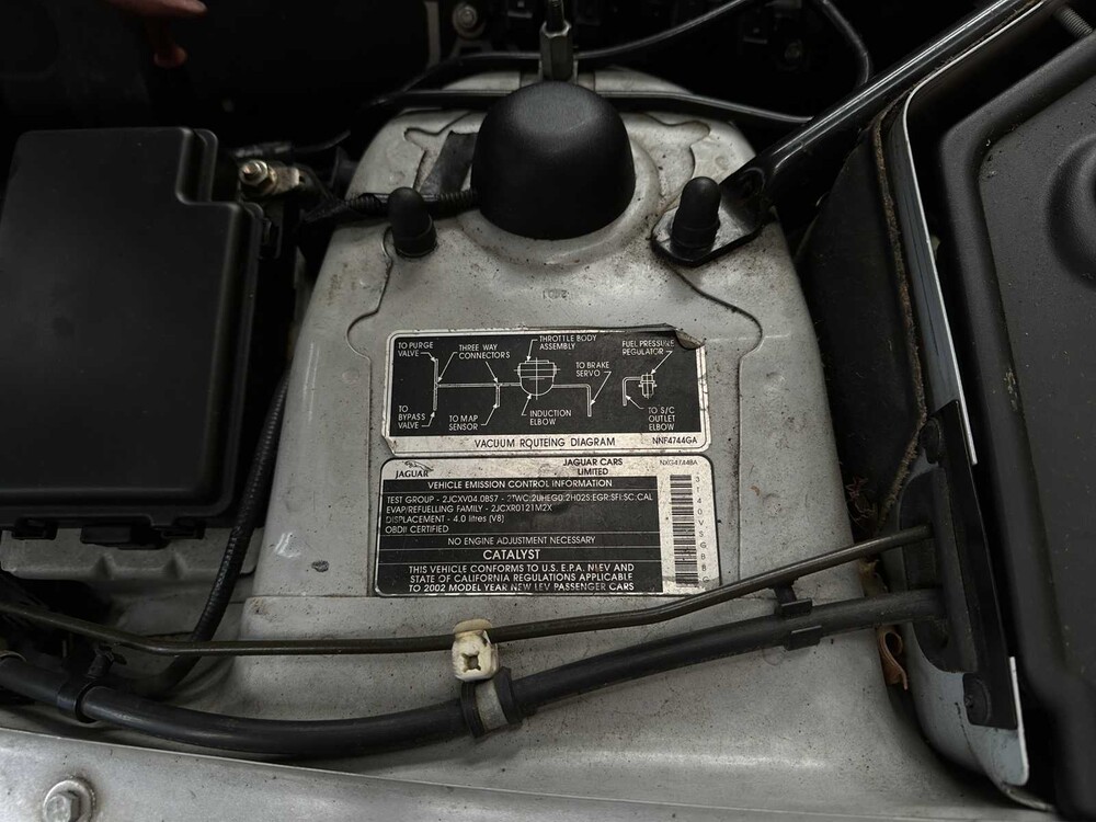 Jaguar XKR 4.0 V8 Convertible 363pk 2001, N-457-KK Youngtimer