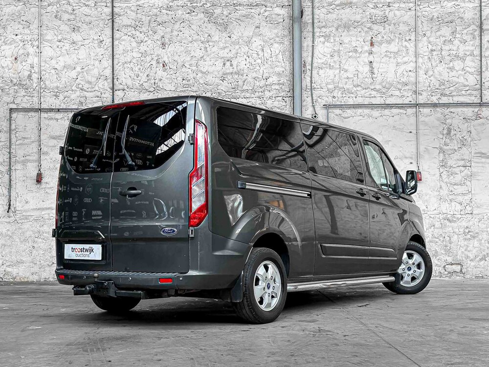 Ford Transit Custom 290 2.0 TDCI L2H1LDC dubbele cabine 170pk 2017, V-477-HZ