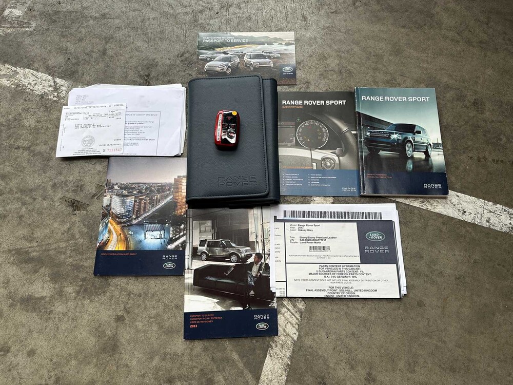 Land Rover Range Rover Sport HSE 5.0 V8 380PS 2013