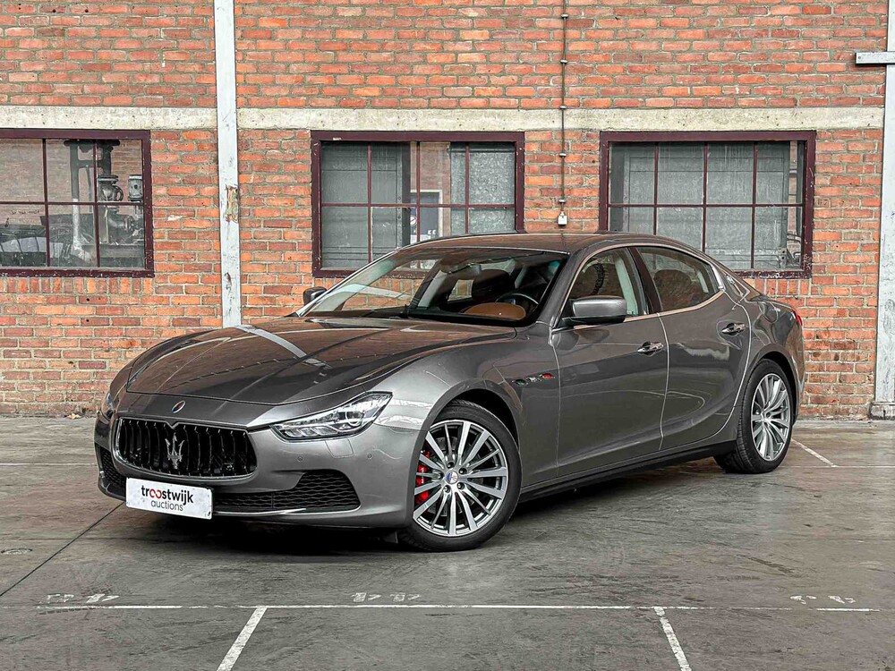 Maserati Ghibli 3.0 V6 S Q4 411pk 2015, SN-156-F