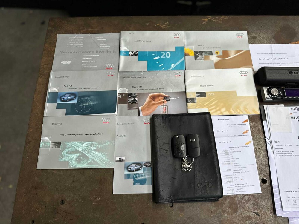 Audi A2 1.4 75pk 2000, 14-FX-KS