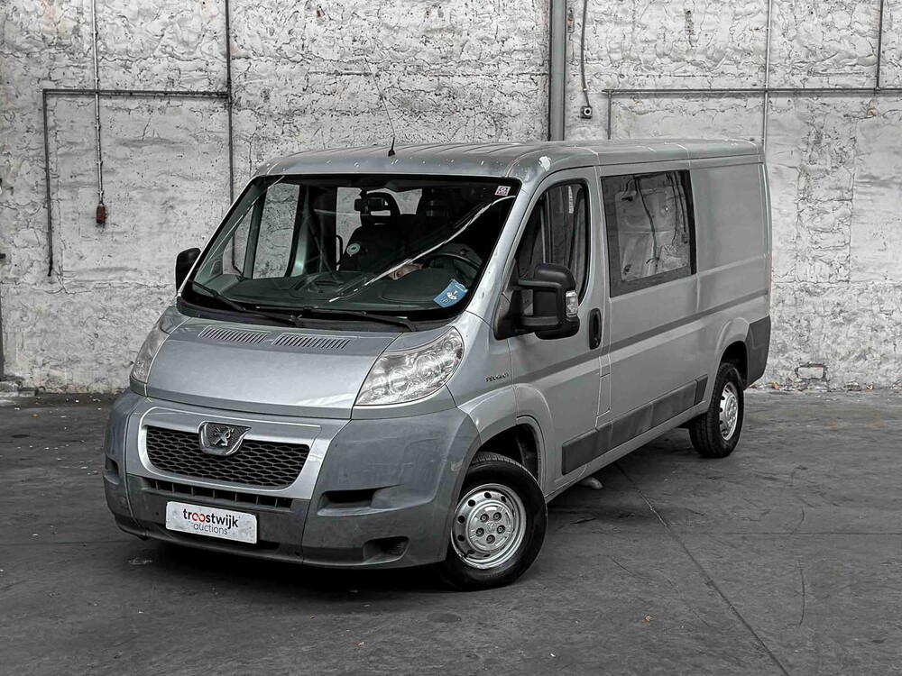 Peugeot Boxer 330 2.2 HDI L2H1 DC 120pk 2008 (6-persoons), 09-VRD-9