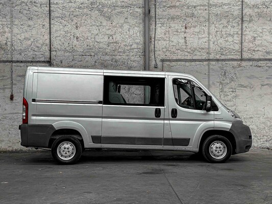 Peugeot Boxer 330 2.2 HDI L2H1 DC 120pk 2008 (6-persoons), 09-VRD-9
