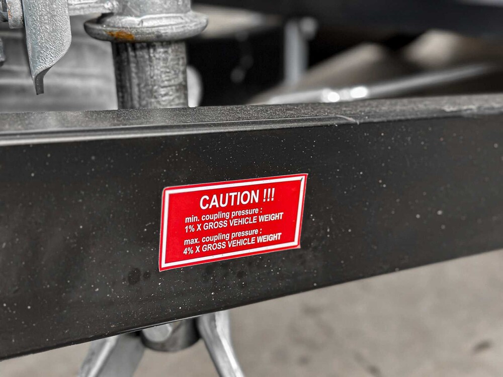 Henra aanhangwagens MT Black Edition NIEUW L350cm -Aanhangwagen- 85-WRH-8