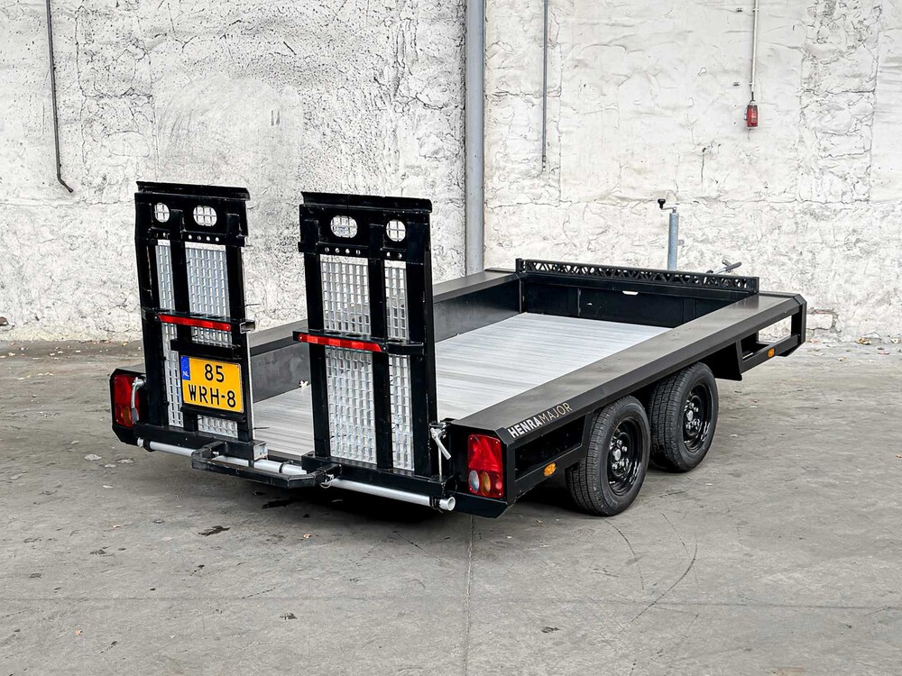 Henra aanhangwagens MT Black Edition NIEUW L350cm -Aanhangwagen- 85-WRH-8