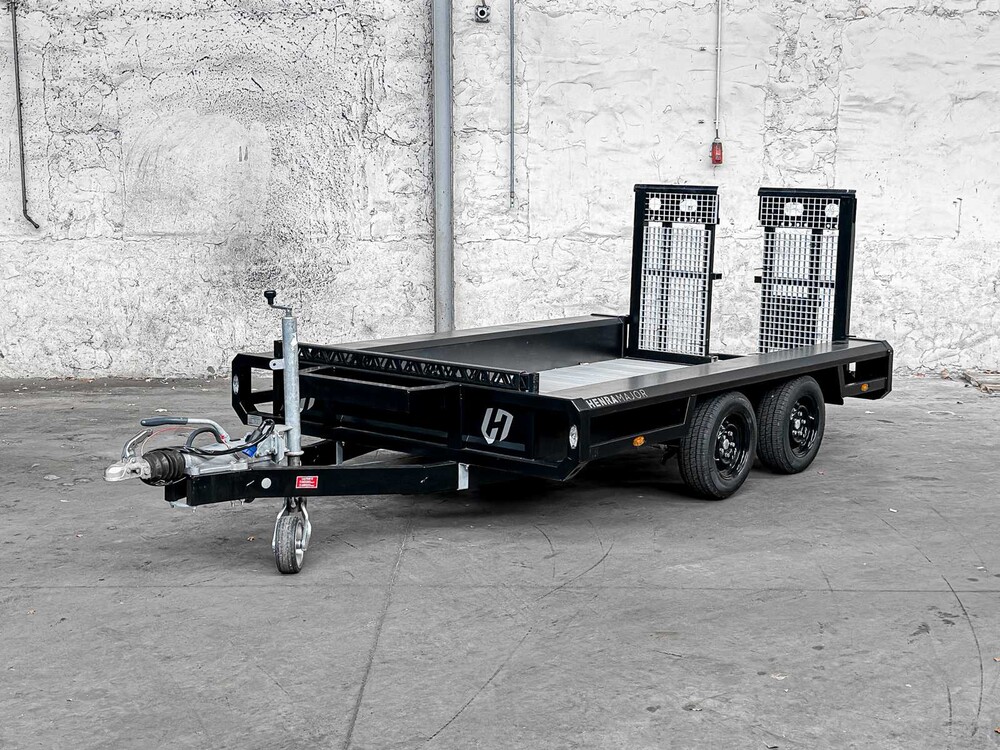 Henra aanhangwagens MT Black Edition NIEUW L350cm -Aanhangwagen- 85-WRH-8