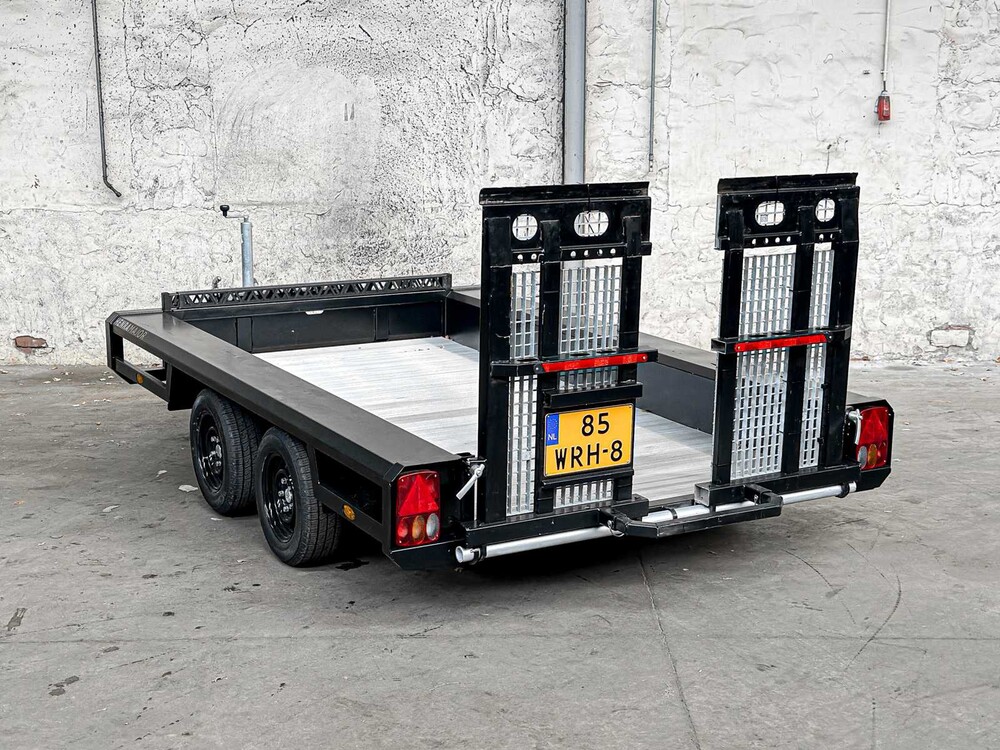 Henra aanhangwagens MT Black Edition NIEUW L350cm -Aanhangwagen- 85-WRH-8