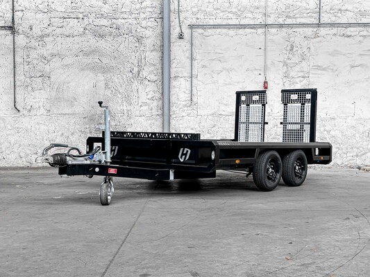 Henra aanhangwagens MT Black Edition NIEUW L350cm -Aanhangwagen- 85-WRH-8