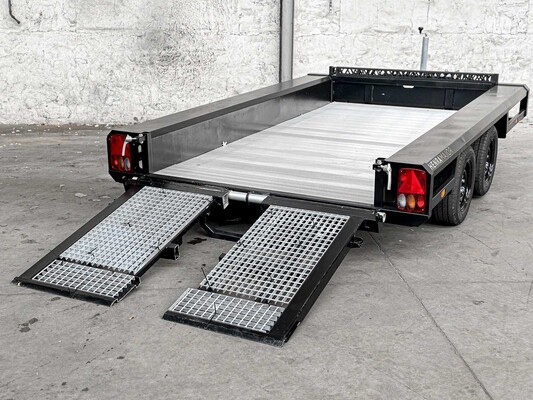 Henra aanhangwagens MT Black Edition NIEUW L350cm -Aanhangwagen- 85-WRH-8