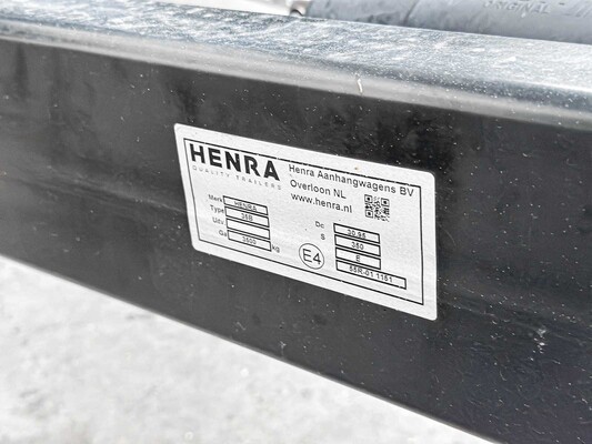Henra aanhangwagens MT Black Edition NIEUW L350cm -Aanhangwagen- 85-WRH-8