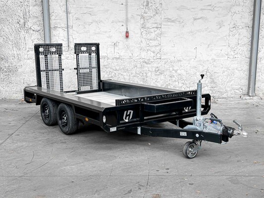 Henra aanhangwagens MT Black Edition NIEUW L350cm -Aanhangwagen- 85-WRH-8