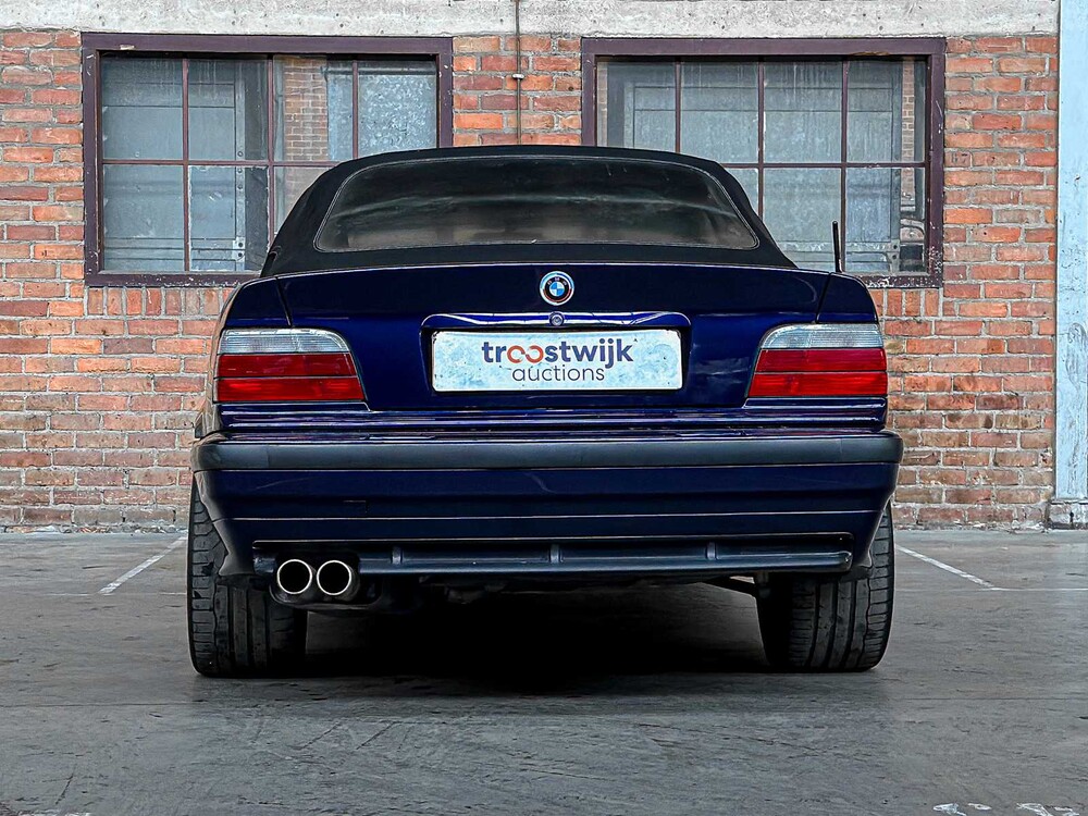 BMW 325i E36 Cabrio 3-serie 192pk 1993, P-579-PB -Youngtimer-
