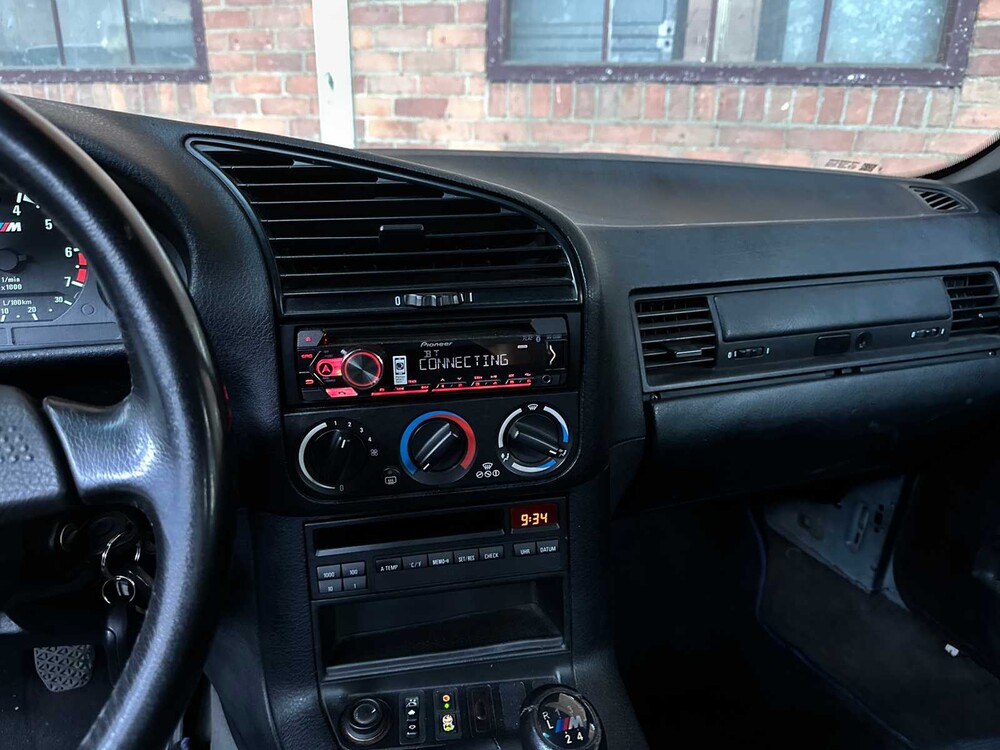 BMW 325i E36 Cabrio 3-serie 192pk 1993, P-579-PB -Youngtimer-