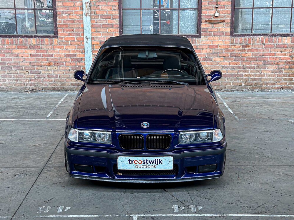 BMW 325i E36 Cabrio 3-serie 192pk 1993, P-579-PB -Youngtimer-