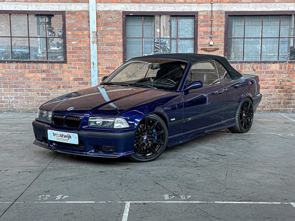 BMW 325i E36 Cabrio 3-serie 192pk 1993, P-579-PB -Youngtimer-