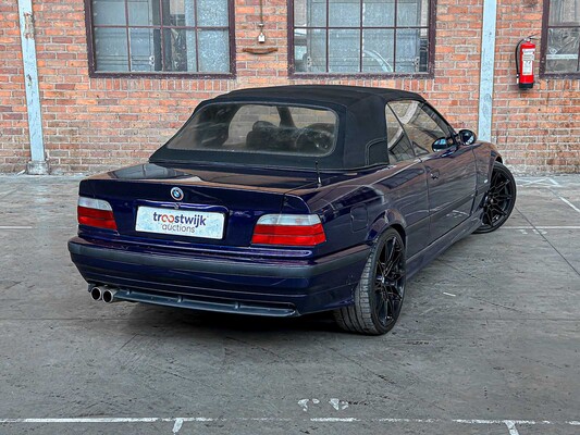 BMW 325i E36 Cabrio 3-serie 192pk 1993, P-579-PB -Youngtimer-