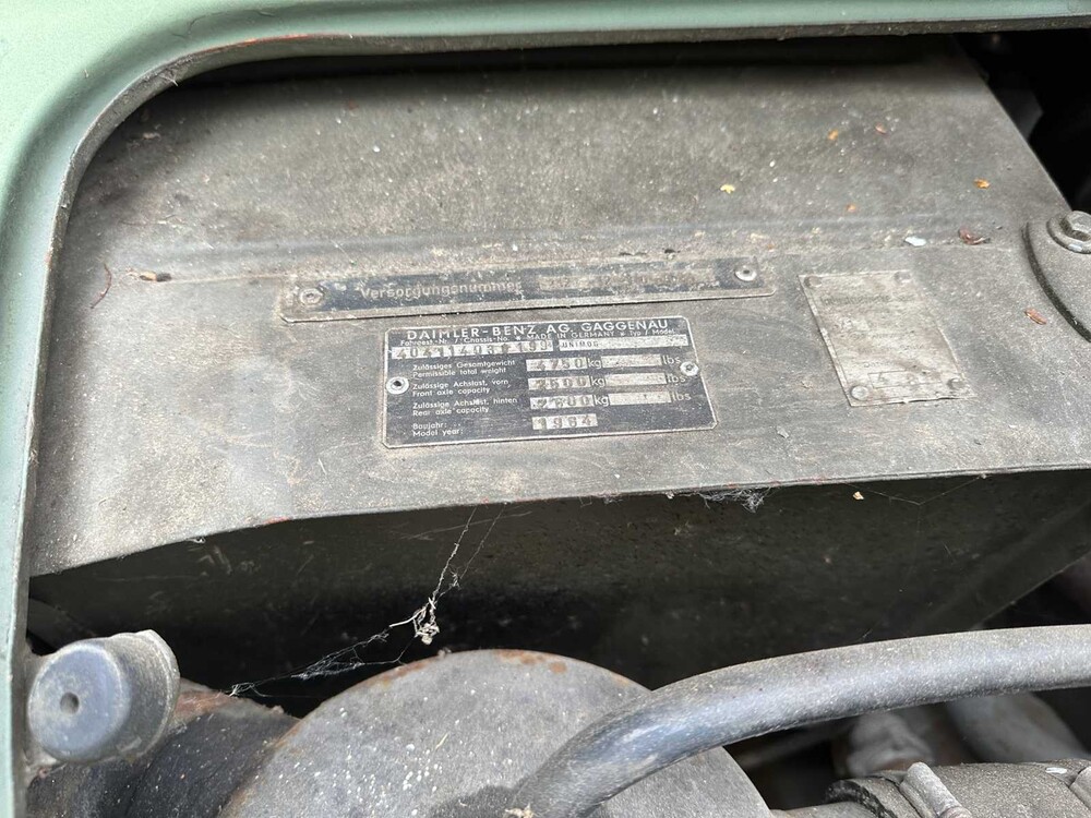 Mercedes Unimog 404 80pk 1971