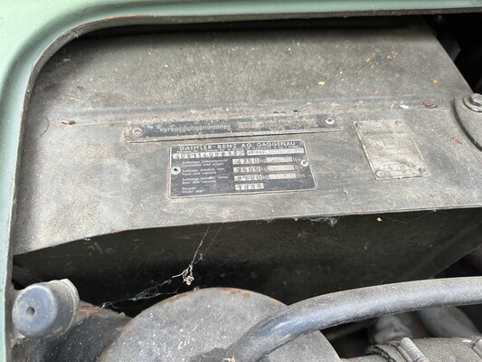 Mercedes Unimog 404 80pk 1971