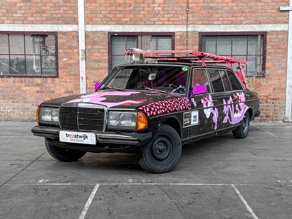 Mercedes-Benz 240 Lang -Carbage Run- 128pk 1983, KH-94-RV