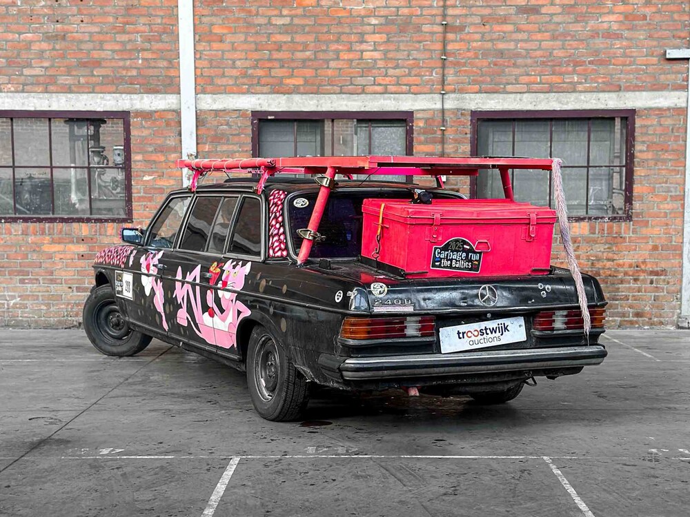 Mercedes-Benz 240 Lang -Carbage Run- 128pk 1983, KH-94-RV